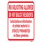 Signmission Safety Sign, 12 in Height, Aluminum, 24979 A-1218-24979 - alternate 1